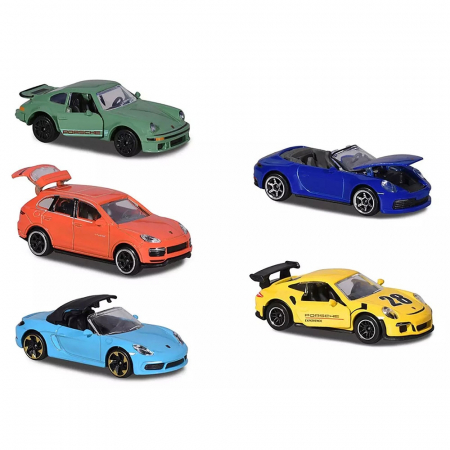 Pista de masini Majorette Creatix Porsche Experience Center cu 5 masinute [2]