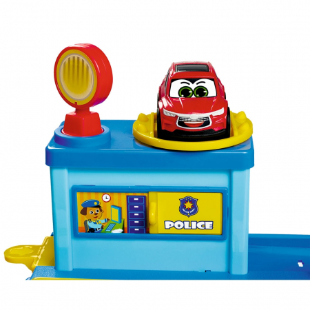 Pista de masini Simba ABC Happy Police Station cu 2 masinute [3]