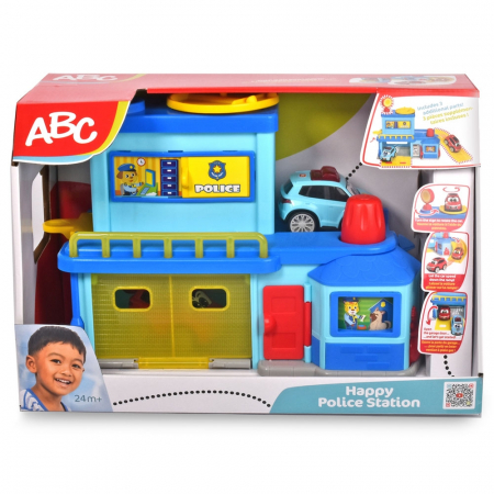 Pista de masini Simba ABC Happy Police Station cu 2 masinute [11]