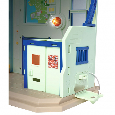 Pista de masini Simba Fireman Sam Police Station cu figurina [3]