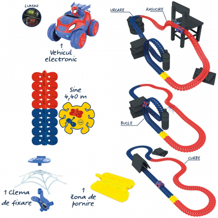 Pista Smoby Spidey FleXtreme Racetrack circuit de curse [2]