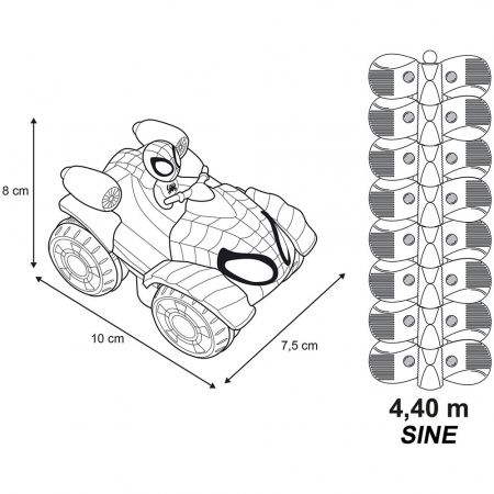 Pista Smoby Spidey FleXtreme Set Spin circuit de curse [4]