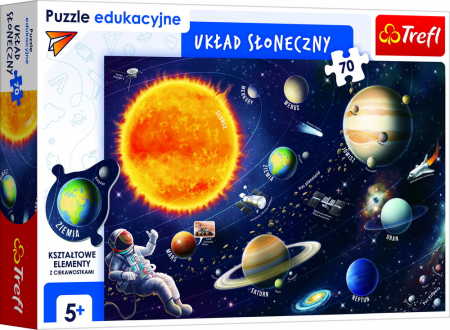 Puzzle educativ 70 piese Sistemul solar [0]