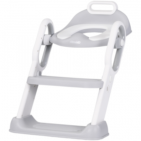 CAMERA COPILULUI - Reductor toaleta cu scara Chipolino Flippy grey