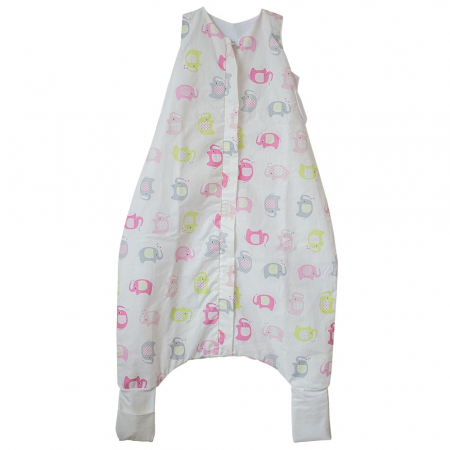 Sac de dormit cu picioare Hubners Fairies 4-5 ani Elefanti multicolor [0]