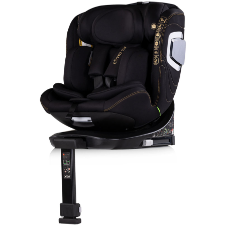 Scaun auto Chipolino Clima Air I-Size 40-150 cm cu sistem Isofix si sezut rotativ blackberry [1]