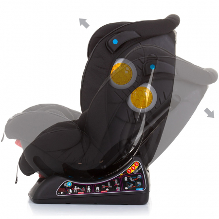 Scaun auto Chipolino Galaxy 0-36 kg ebony [4]