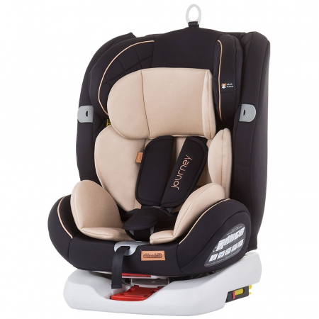 Scaun auto Chipolino Journey 0-36 kg latte cu sistem Isofix si sezut rotativ [0]