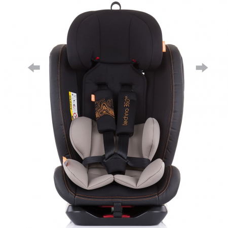 Scaun auto Chipolino Techno 0-36 kg latte cu sistem Isofix [2]