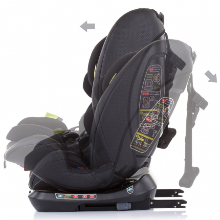 Scaun auto Chipolino Techno 0-36 kg carbon cu sistem Isofix [4]