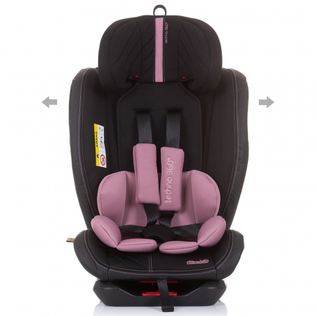 Scaun auto Chipolino Techno 0-36 kg rose water cu sistem Isofix [2]