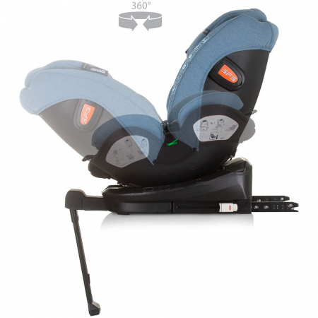 Scaun auto Chipolino Tourino I-Size 40-150 cm blue cu sistem Isofix [6]