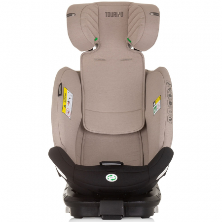 Scaun auto Chipolino Tourino I-Size 40-150 cm macadamia cu sistem Isofix [8]