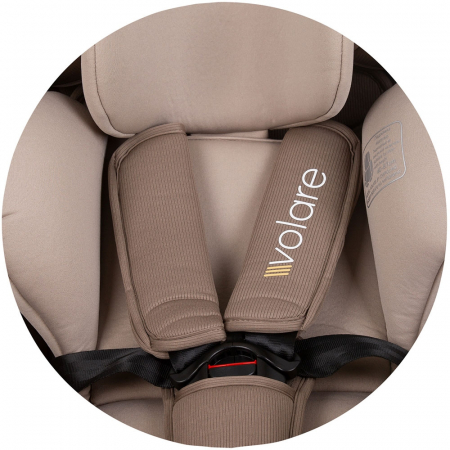 Scaun auto Chipolino Volare I-Size 40-150 cm macadamia cu sistem Isofix [16]