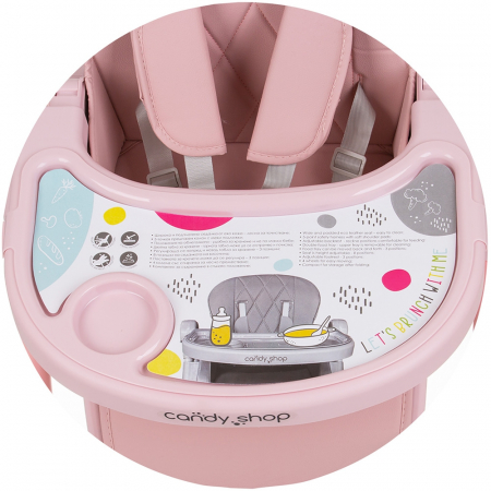 Scaun de masa Chipolino Candy Shop flamingo [7]