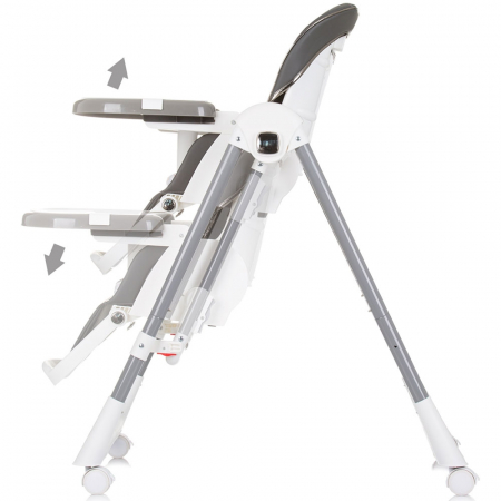 Scaun de masa Chipolino Milk Shake 2 in 1 ash grey [4]