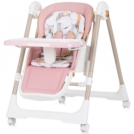 Scaun de masa Chipolino Milk Shake 2 in 1 flamingo [1]