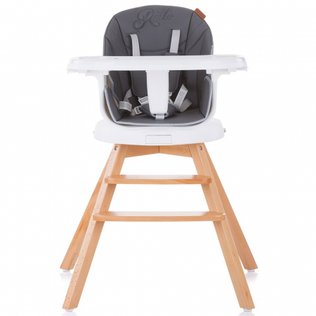 Scaun de masa cu sezut rotativ Chipolino Rotto 3 in 1 asphalt [1]