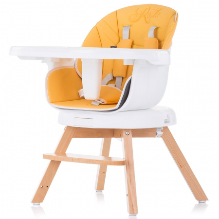 Scaun de masa cu sezut rotativ Chipolino Rotto 3 in 1 melon [9]