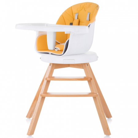 Scaun de masa cu sezut rotativ Chipolino Rotto 3 in 1 melon [2]