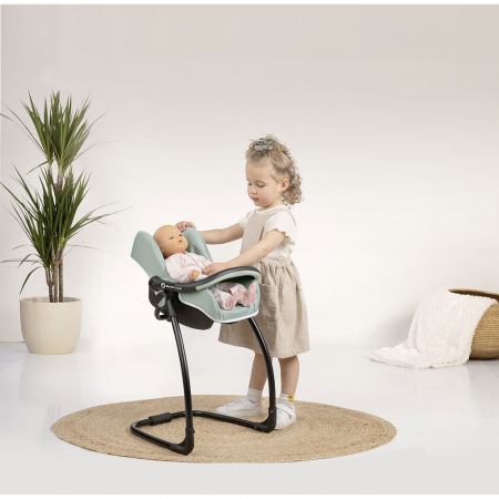 Scaun de masa pentru papusi Smoby Maxi Cosi Quinny 3 in 1 albastru [4]
