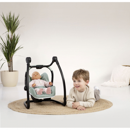 Scaun de masa pentru papusi Smoby Maxi Cosi Quinny 3 in 1 albastru [3]