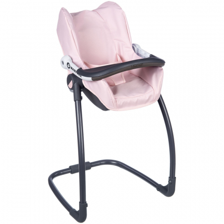 Scaun de masa pentru papusi Smoby Maxi Cosi Quinny 3 in 1 roz [0]