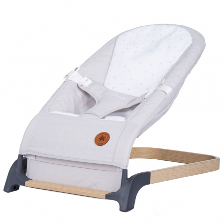 Scaunel balansoar Chipolino Noah platinum wood [0]