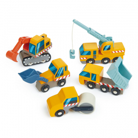 Set utilaje de construit din lemn - Construction Site [0]