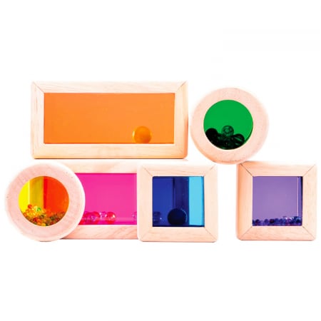 Set cuburi de construcţie zornăitoare colorate [2]