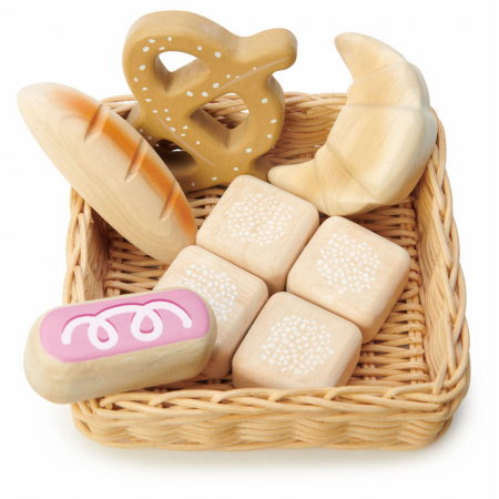 Cos cu paine din lemn 8 piese - Bread Basket [1]