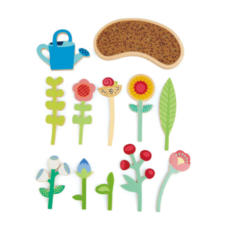 Stratul de flori din lemn - Flower bed [1]