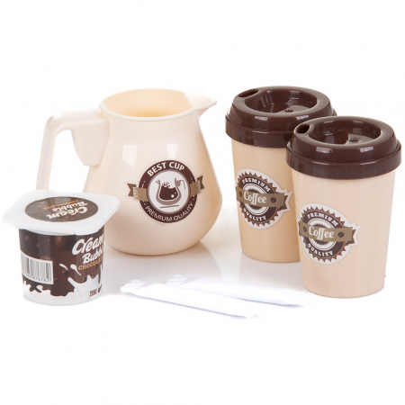 Set jucarie Chipolino Coffee Machine cu lumini, sunete si 41 accesorii [1]
