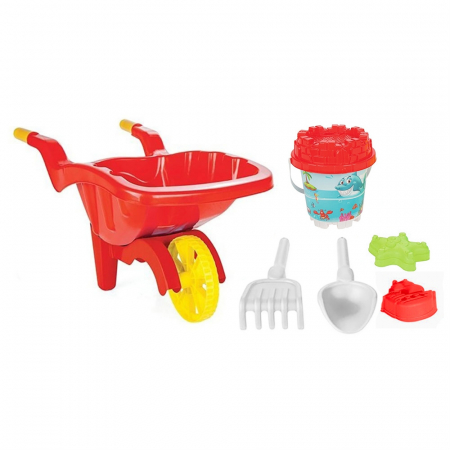 APĂ ȘI NISIP - Set jucarii nisip Pilsan Roaba Jumbo cu accesorii