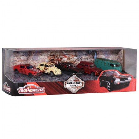 Set Majorette 5 Masinute Vintage Rusty [1]