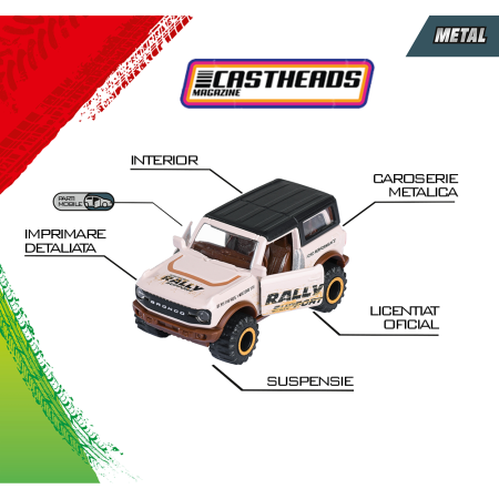 Set Majorette CastHeads cu 5 masinute [3]