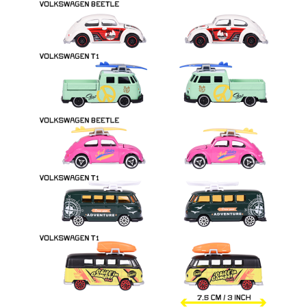 Set Majorette Volkswagen cu 5 masinute [2]