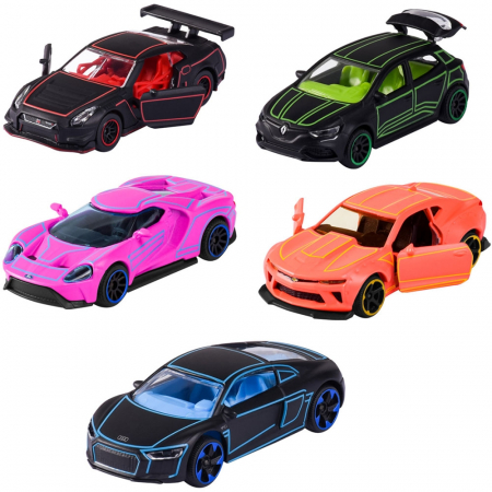 Set masinute Majorette Light Racer cu 5 masinute [0]
