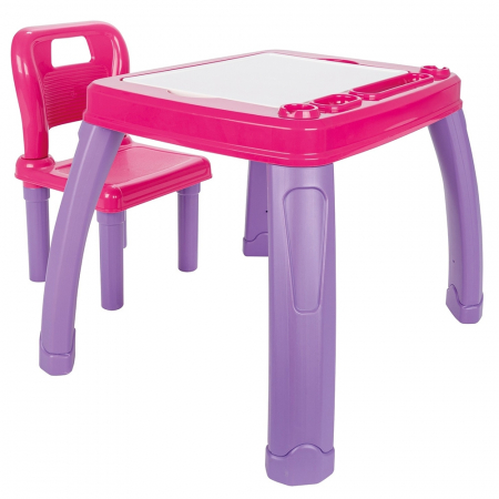 CAMERA COPILULUI - Set Masuta cu scaun pentru copii Pilsan Study Table pink