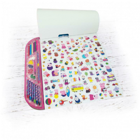 Set pentru desen 5 in 1 Peppa Pig Gigablock [1]