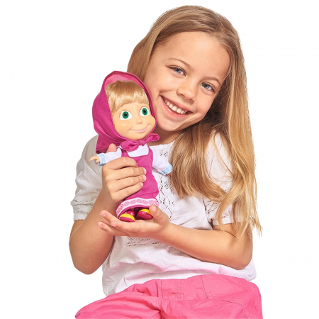 Set Simba Masha and The Bear papusa Masha 23 cm si ursulet de plus 43 cm [4]