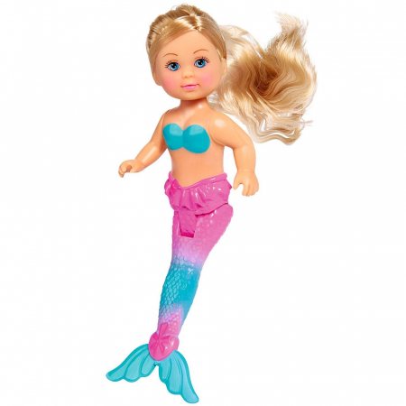 Set Simba Steffi Love Mermaid Friends papusa 29 cm, papusa 12 cm, delfin si accesorii [2]