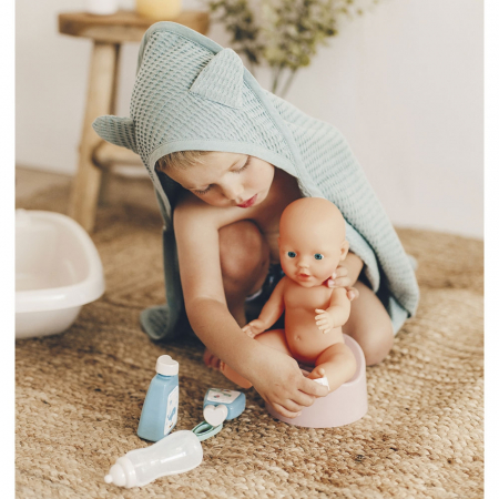 Set Smoby Baby Nurse cadita, olita si accesorii pentru papusi [7]