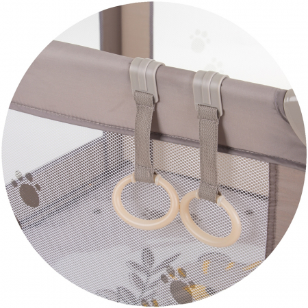 Tarc de joaca pliabil Chipolino Pop Up Tiger beige [3]