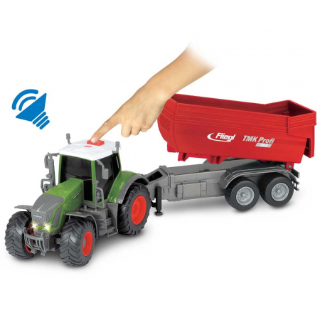 Tractor Dickie Toys Fendt 939 Vario cu remorca 41 cm [5]
