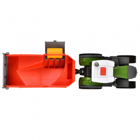 Tractor Dickie Toys Fendt Farm cu remorca [6]