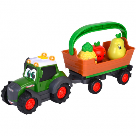 Tractor Simba ABC Freddy Fruit Trailer 30 cm cu lumini, sunete si accesorii [0]