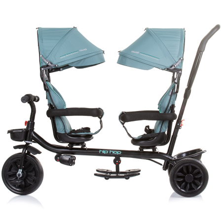 Tricicleta gemeni Chipolino Hip Hop aloe [2]