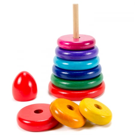 Turn Montessori colorat mediu [1]