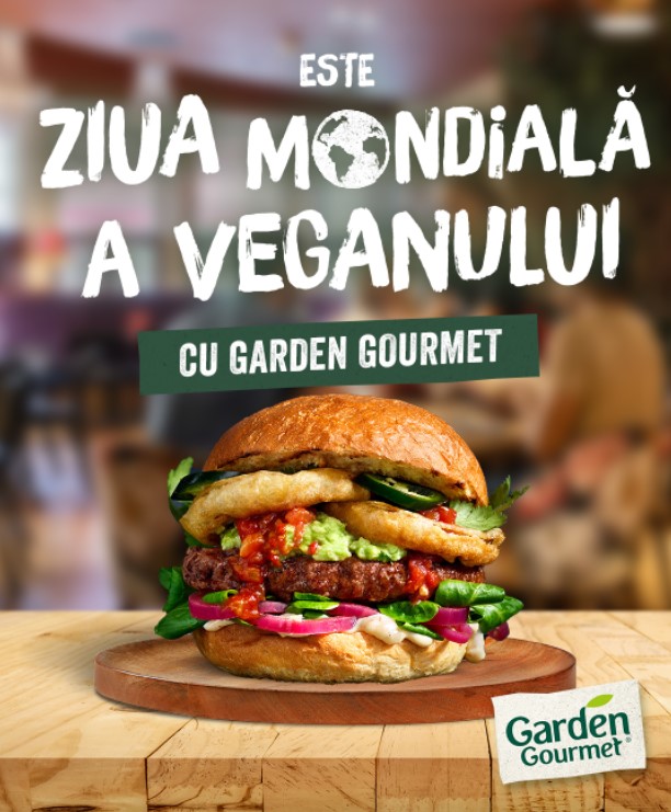 Nestlé Romania sarbatoreste Ziua Mondiala a Veganismului prin gama sa GARDEN GOURMET®